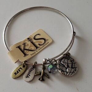 World Travel Expandable Charm Bracelet - KIS 2016 #160053